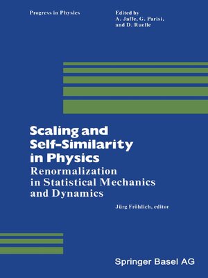 cover image of Scaling and Self-Similarity in Physics